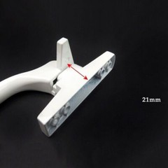 Left Right Hand Aluminum Alloy External Flat Handle For Window Universal