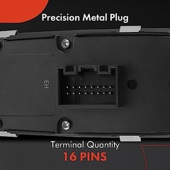 Master Power Window Switch Compatible with Porsche 911 2012-2019, 718 Cayman