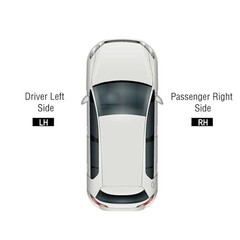 Driver Side Power Replacement Mirror Glass Fits for 2000-2015 Cadillac Deville
