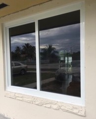 36×74 Single Hung Aluminum Impact Door. Category 5 Resistant. more sizes in stoc
