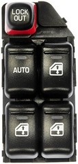 901-022 Driver Window Switch 5-Button for Malibu 97-03 Classic 04-05