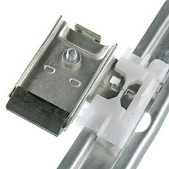 Power Window Regulator with 2-Pin Motor Assembly for Chevy Front Driver Side