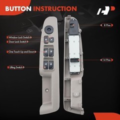Master Power Window Switch Compatible with Hyundai Sonata Sonata 2006 2007