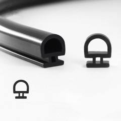 4.2mm-7mm Bubble Gasket Seal For UPVC Doors Windows Rubber Strip Draught Repair
