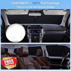 SHINELINERS Rogue Sport 2017-2024 Car Window Shades (8pcs)