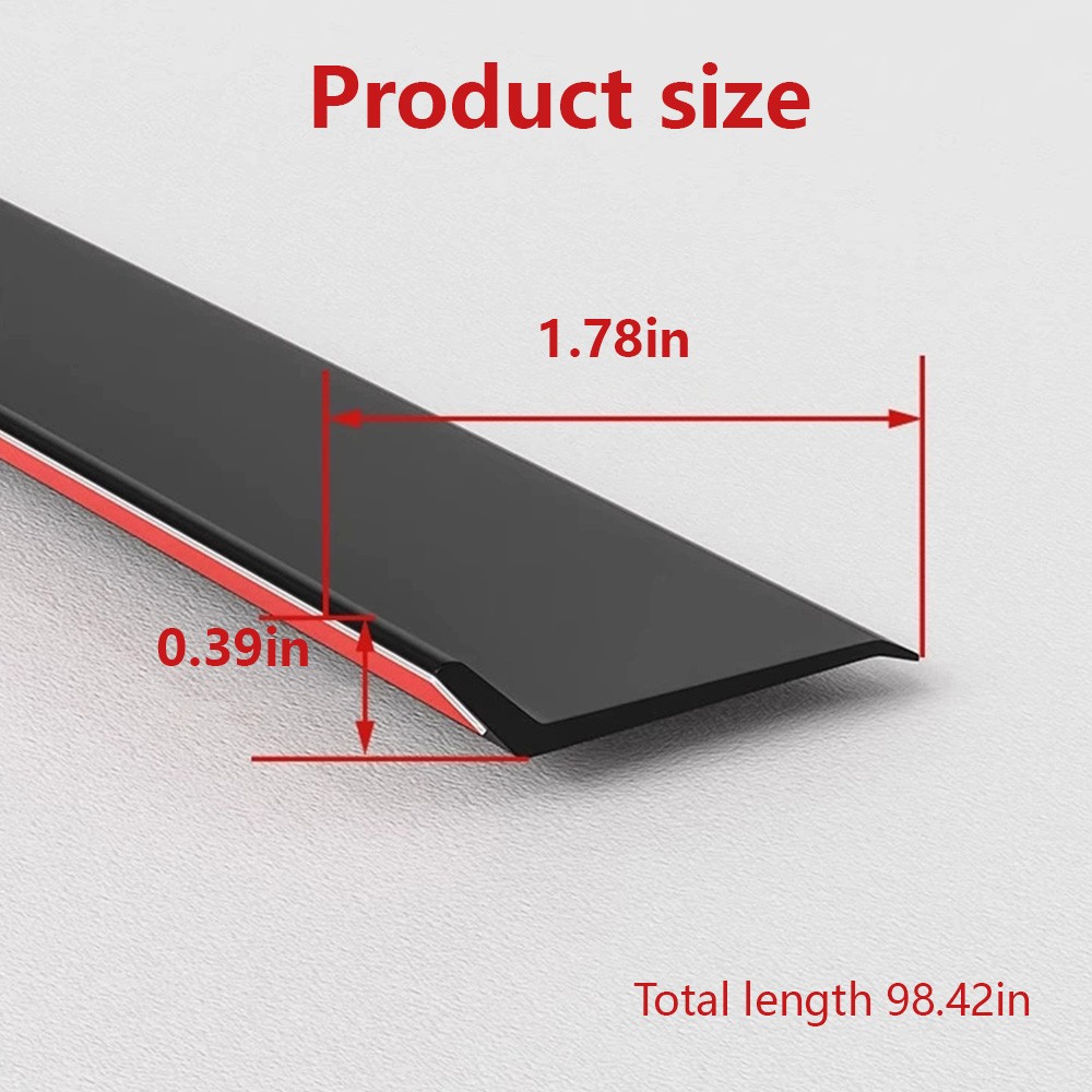 Rubber Window Water Barrier Gap Water Barrier Waterproof for Sliding Windows