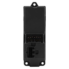 Power Window Switch, Front Left Driver Side, Push Button, Manual, Black, 2002