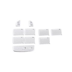 Car Window Glass Lift Button Trim Cover Sticker Fit for Jaguar XF 2012-2015,