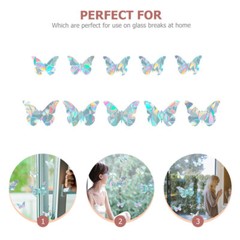 Alert Bird Window Cling Anti-Collision Stickers Decor Strike Glass Deterrent