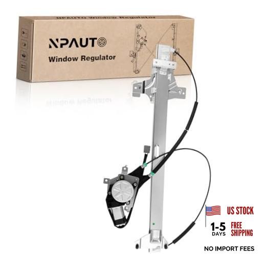 Power Window Regulator with Motor for 2003-14 Ford E150 E250, Front Driver Side