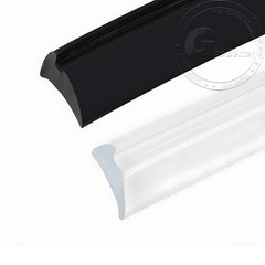 PVC Window & Door Wedge Gasket Double Glazing Rubber Repair Seal PVC For 2mm-5mm