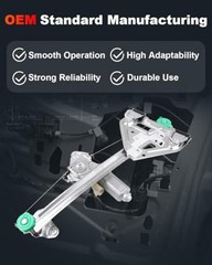 Power Window Regulator with Motor Replacement for 2003-2007 for Cadillac CTS