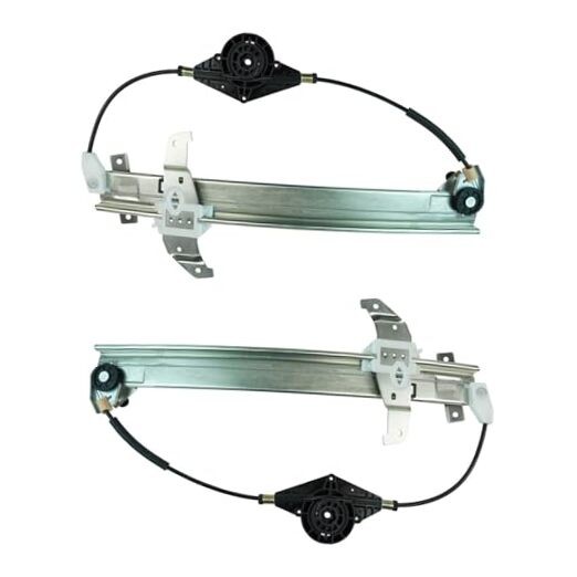Front Power Window Regulator Set Compatible with 1994-1997 Lincoln WRA50148