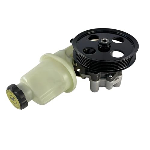 Power Steering Pump with Pulley and Reservoir Compatible with Dodge Dakota