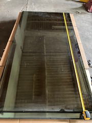 Double Pane Windows, Mirrored, Tint, 3 -42-3/4 X 82-3/4 NO Frame, 7’-6” X 11”-7’