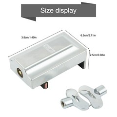 Keep Your Safe with Our Key Lock for Sliding Doors No Need for Drilling