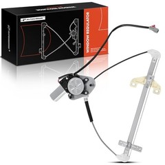 Rear Left Driver Side Power Window Regulator with 2-Pin Motor Rear Driver