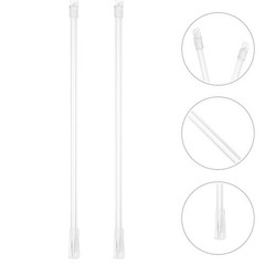 2Pcs Drapery Wand Curtain Pull Rod for Stylish and Functional Window Treatments