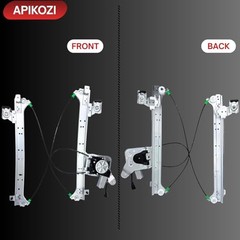 741-578 Driver Side Power Window Regulator with Motor (2 Pins) Fit Rear Left