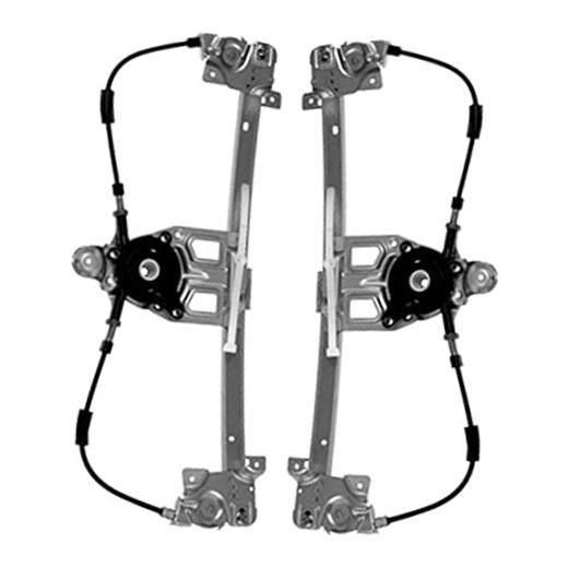 Rear Power Window Regulator Set Compatible with 1992-1993 Mercedes WRA50411