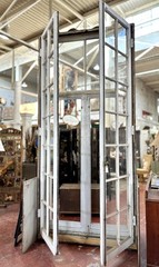French Window Set in Jamb, 28 Lite, 121.5″ Tall
