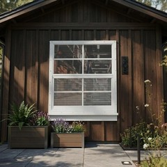 Shed Window 12×18 – Set of 2 for Shed, Coop, Playhouse