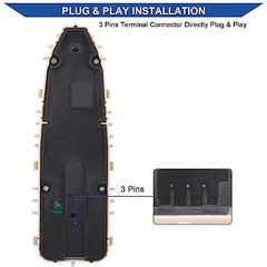 Mercedes-Benz C-Class Master Power Window Switch – Front (Driver Side)