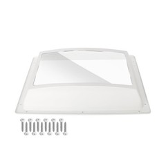 RV Skylight Replacement Bundle,18″ x 26″ Skylight Outer Dome Fit 14″ x 22″ Op…