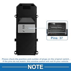 AUTO Power Window Switch No.35750T7SM11 37pin Control Switch for Windows