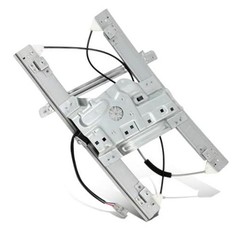 Driver Side Power Window Regulator With Motor Front Left Black/White