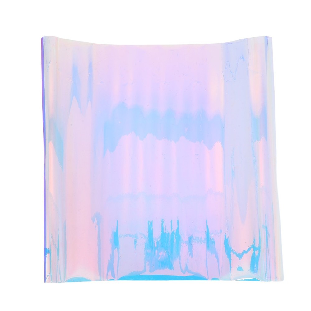 1 Pack Reusable Dichroic Window Tint Self Adhesive Iridescent Decorative Film