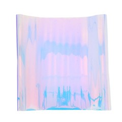 1 Pack Reusable Dichroic Window Tint Self Adhesive Iridescent Decorative Film