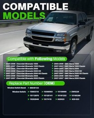 Power Window Switch Fits Chevrolet Silverado 1500/2500/3500 & GMC