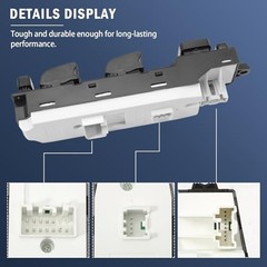 1S15705 Power Window Switch Front Left Compatible with Mazda CX-9 2007-2015