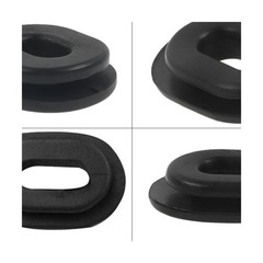FLYPIG Rubber Grommet Single Side Cover for Honda Motorcycle CB100 CB125S CL1…