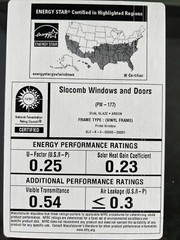 Picture Window “Slocomb Windows And Doors” 177 Series