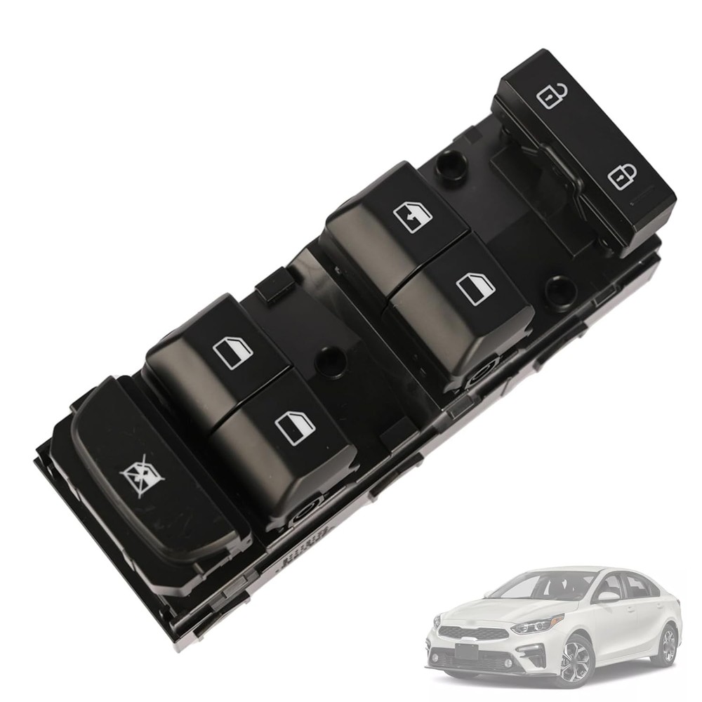 Driver Door Window Main Switch 93571M6100 Compatible with Kia Forte 2019 2020