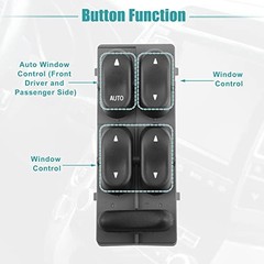 Front Left Driver Side Master Power Window Switch Fits Ford Expedition