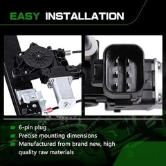 Power Compatible with Jaguar XF XFR/S 2009-2015 6-pins Front Passenger Side