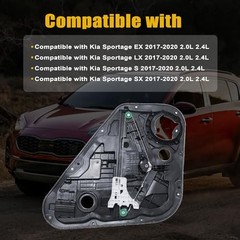 Rear Left Side Power Window Regulator Panel 83471D9000 Compatible with Kia