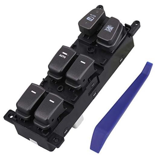 Master Power Window Switch Button, Front Left Driver Side, Compatible with