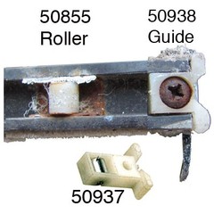 Roller Assembly (Flat) – Sliding Windows, Nylon / Steel