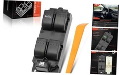 Front Left Driver Side Power Window Switch | Compatible with Mazda 3 2004