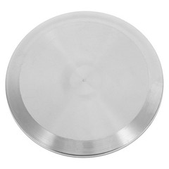 Sanitary Tri Clamp: Solid Blind End Cap, Sanitary Blank Lid, Polished Stainless
