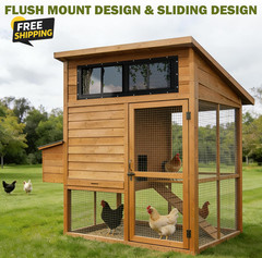 2 Pack 10×18 Sliding Shed Windows Black Tempered Glass Screen Chicken Coop