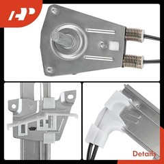 Manual Window Regulator Compatible with Mazda MX-3 1992 Front Driver Side (LH)