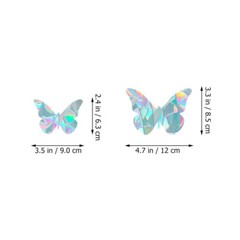 Alert Bird Window Cling Anti-Collision Stickers Decor Strike Glass Deterrent