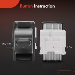 Power Window Switch Compatible with Nissan Frontier 2000 2001 2002 2003 2004,