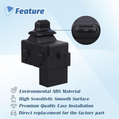 Passenger Side Power Window Switches, Compatible with 2002-2009 Dodge Ram 1500