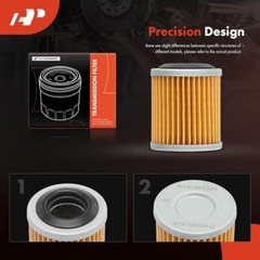 Automatic Transmission Fluid Filter with Pan Gasket & Cooler O-Ring,